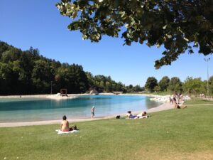 Plan d eau Digne les bains